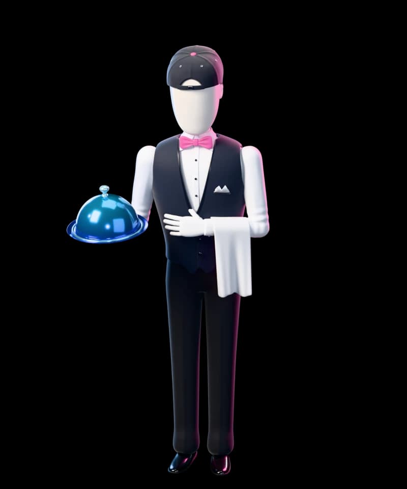 Feedback butlAIr als 3D-Figur